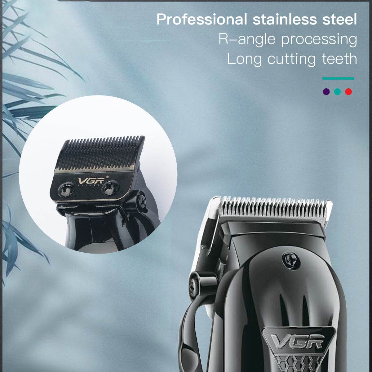 Electric Hair Clipper Fine Adjustment Gradual Change Electric Hair Salon Usb Rechargeable Household Electric Hair Clipper - Afrotix