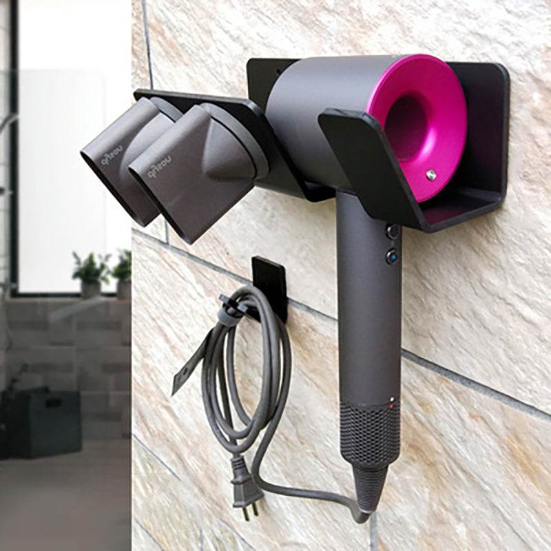 Hair Dryer Bracket Dyson Hair Dryer Holder Hanging Rack Hair Dryer Storage Placement Rack - Afrotix