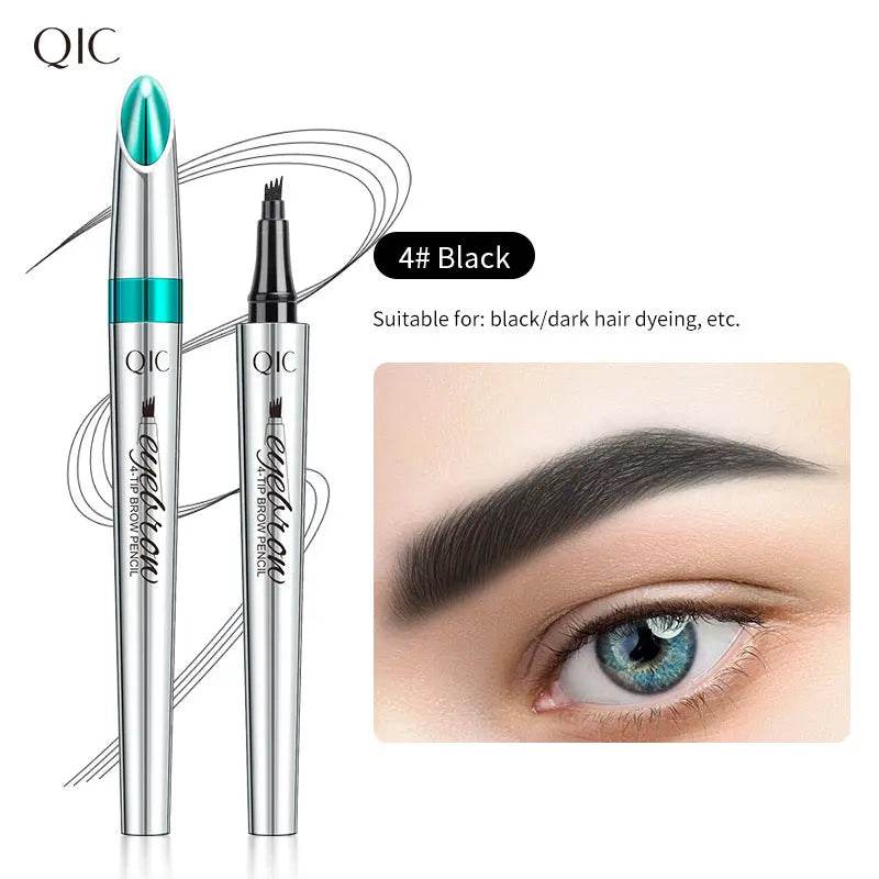 Four-prong Liquid Eyebrow Pencil Waterproof - Afrotix