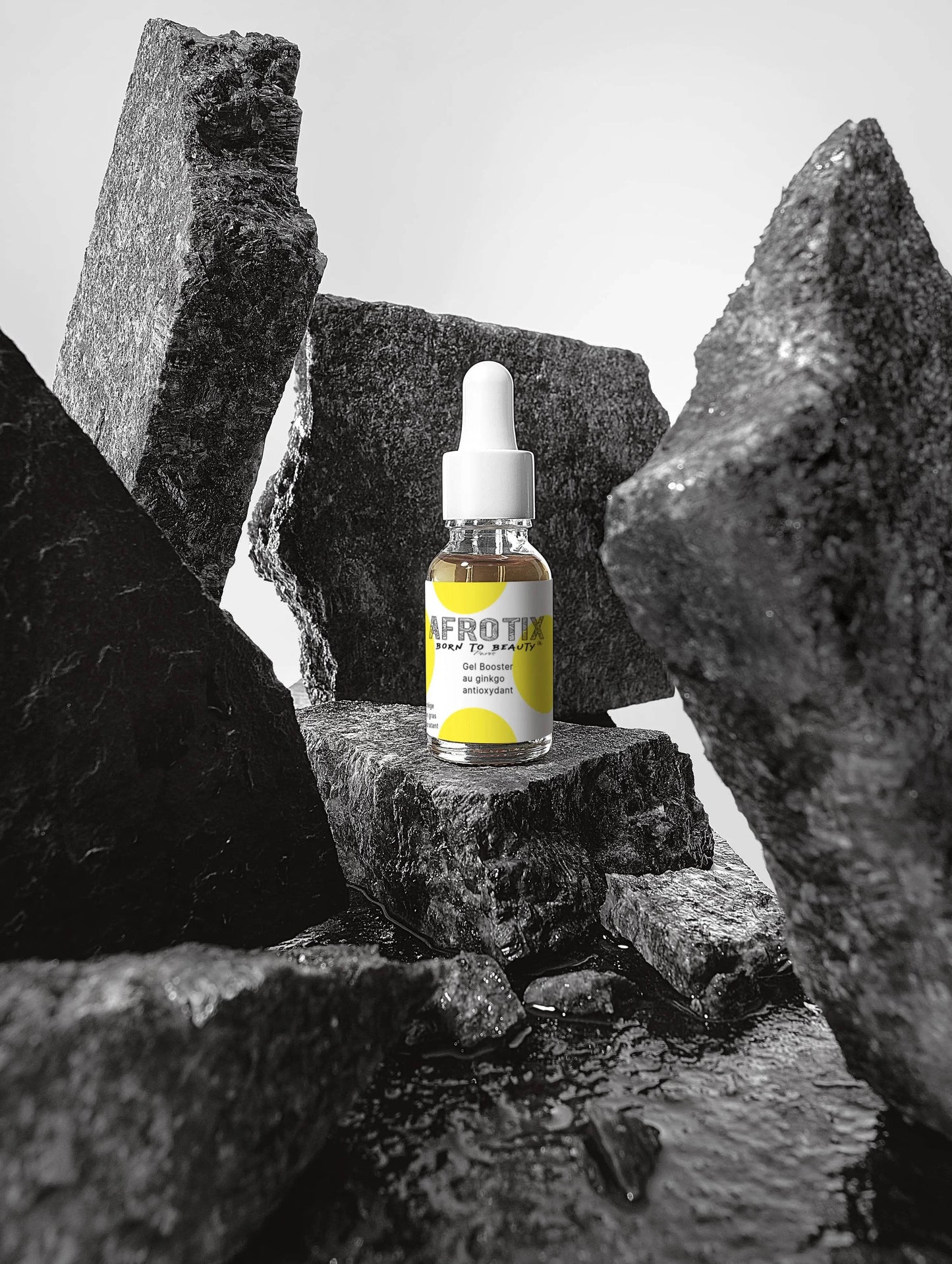 Gel booster .Soins anti-âge, peau terne, peau fatiguée - Afrotix