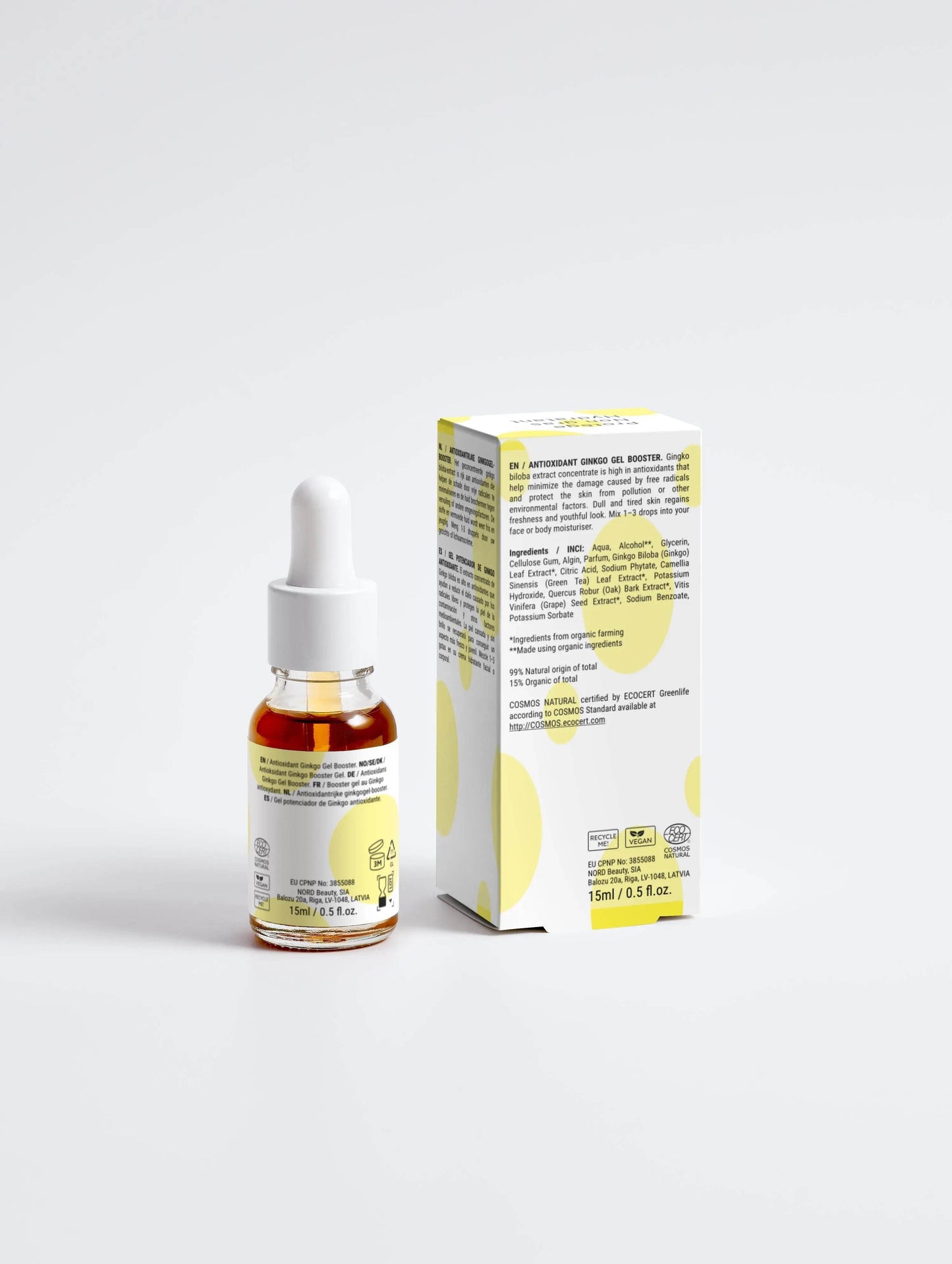 Gel booster .Soins anti-âge, peau terne, peau fatiguée - Afrotix