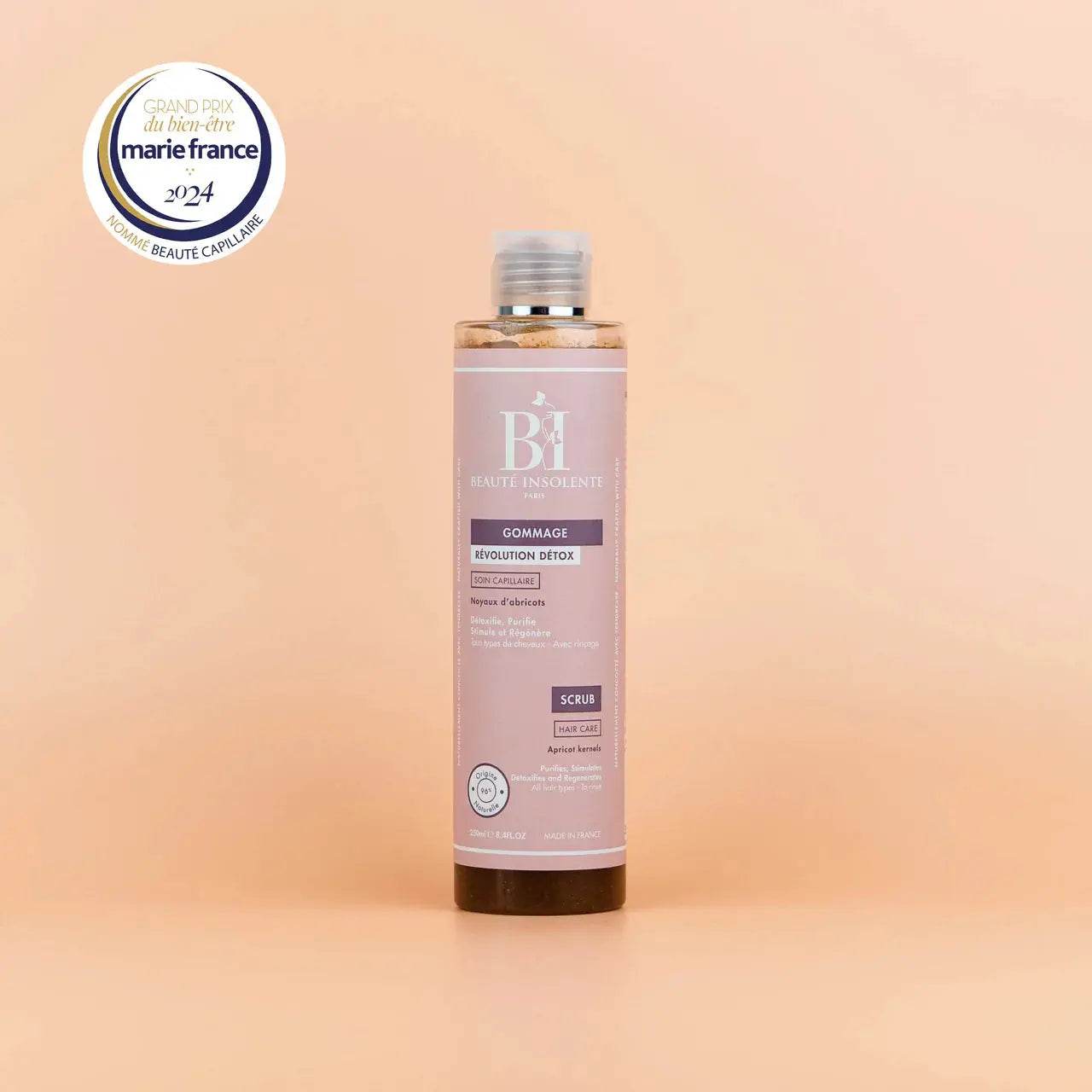 Gommage capillaire détox aux noyaux d'Abricots 250ml - Afrotix