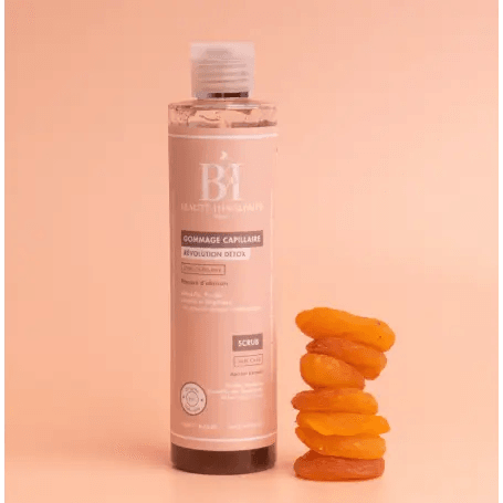 Gommage capillaire détox aux noyaux d'Abricots 250ml - Afrotix
