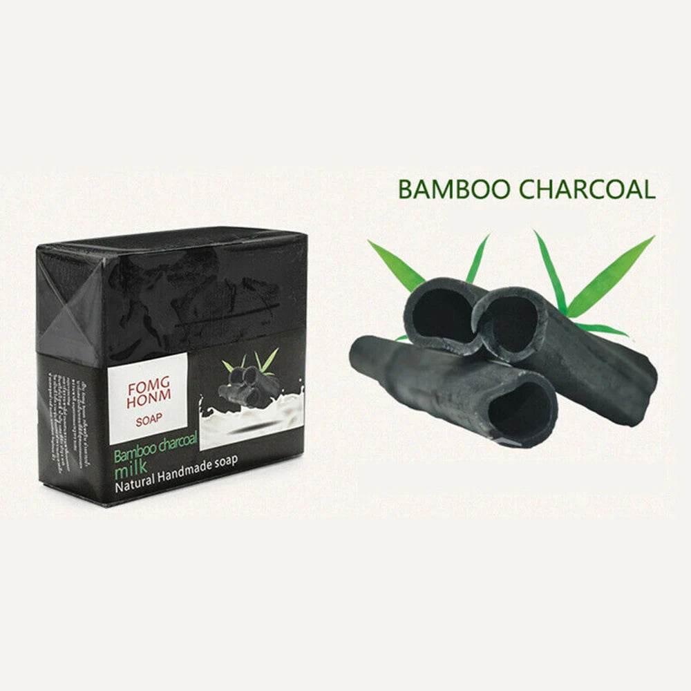 Thai Natural Fruit Soap Moisturizing Rose Bamboo Charcoal Hydrating Exfoliating Hand Washing Cleansing Soap Bath Soap TSLM1 - Afrotix