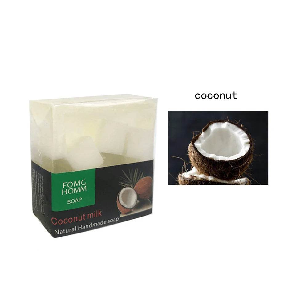 Thai Natural Fruit Soap Moisturizing Rose Bamboo Charcoal Hydrating Exfoliating Hand Washing Cleansing Soap Bath Soap TSLM1 - Afrotix