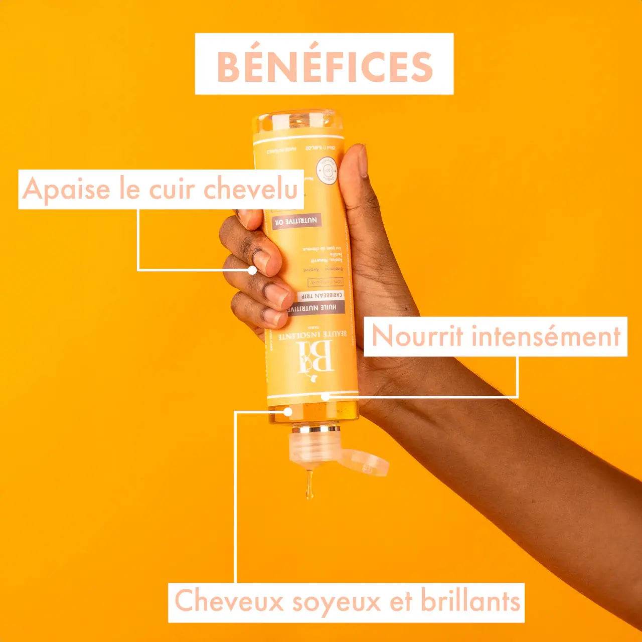 HUILE NUTRITIVE 250ML I 100% d'origine naturelle - Afrotix