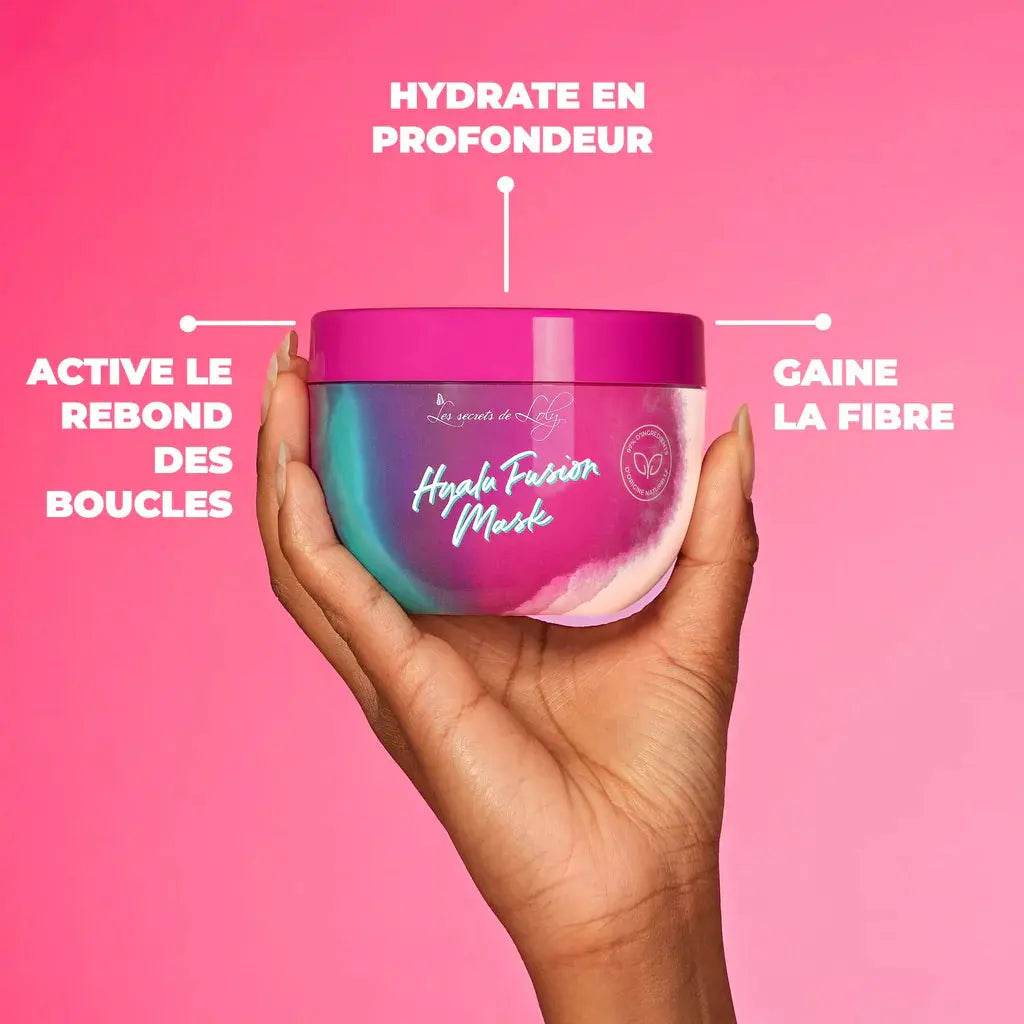Hyalu Fusion Mask Masque activateur de boucles - 300ml - Afrotix