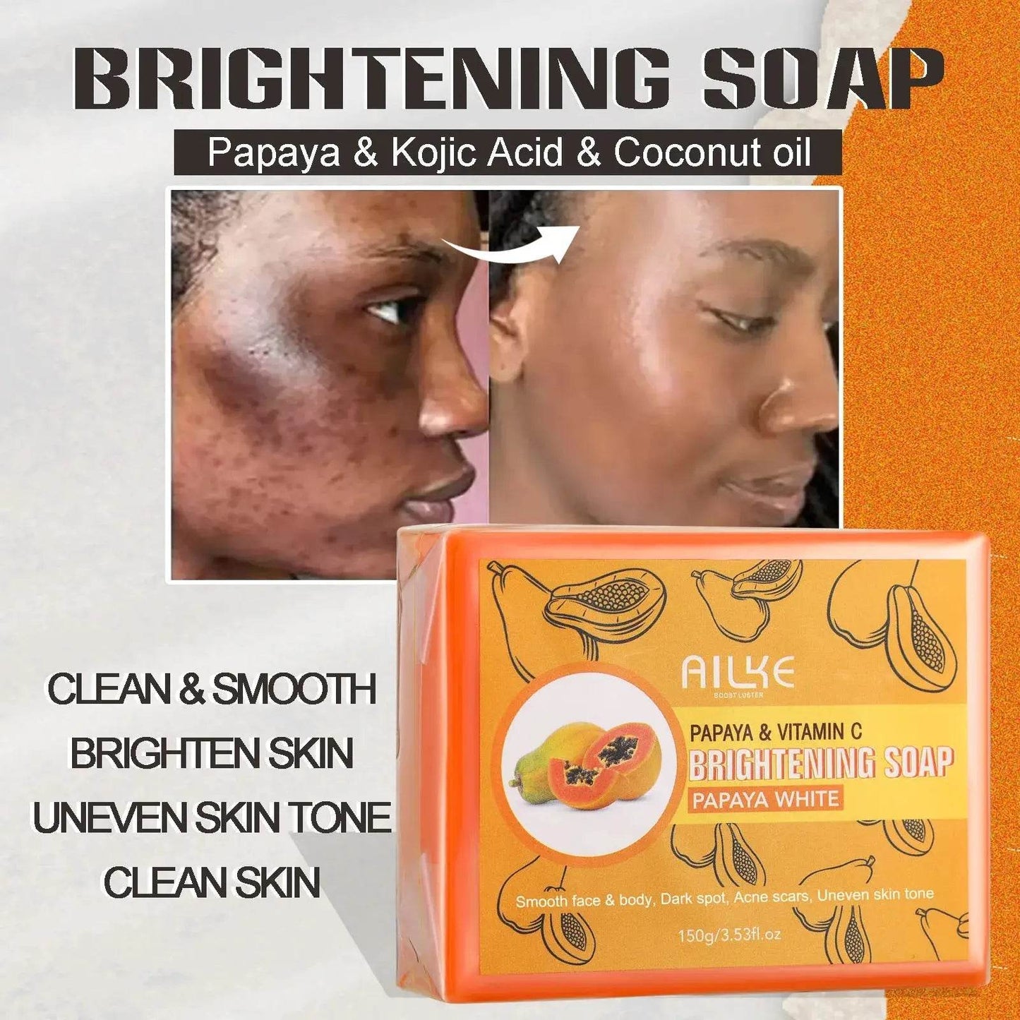 Kit de soins de la peau 5 en 1 au collagène AILKE, - Afrotix