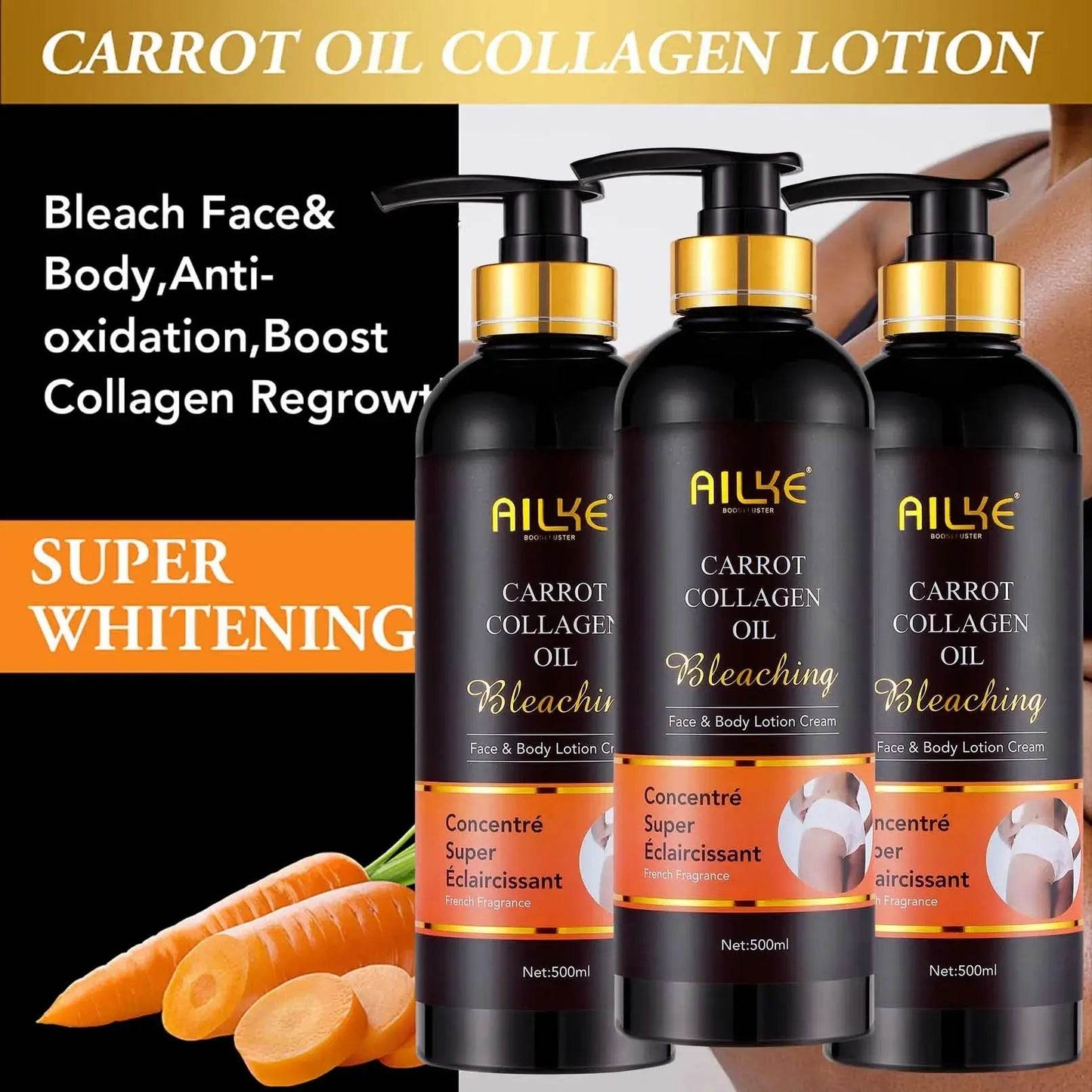 Kit de soins de la peau 5 en 1 au collagène AILKE, - Afrotix