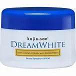 Kojie San Dream White Crème Visage Anti-Âge Éclaircissante & Éclaircissante 30g - Afrotix