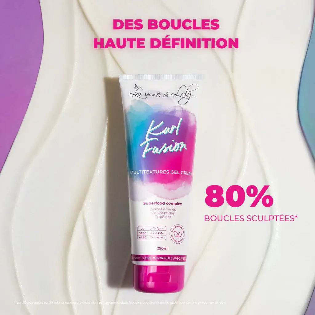 Kurl Fusion Gel crème coiffant hydratant et nourrissant - 250ml - Afrotix