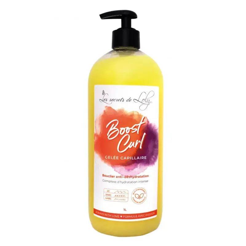 LES SECRETS DE LOLY 1 Litre Gelée Définissante Boost Curl - Afrotix