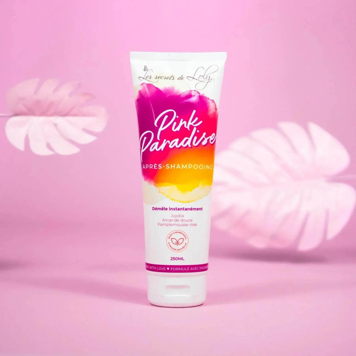 LES SECRETS DE LOLY PINK PARADISE Après-shampooing - 250ml - Afrotix