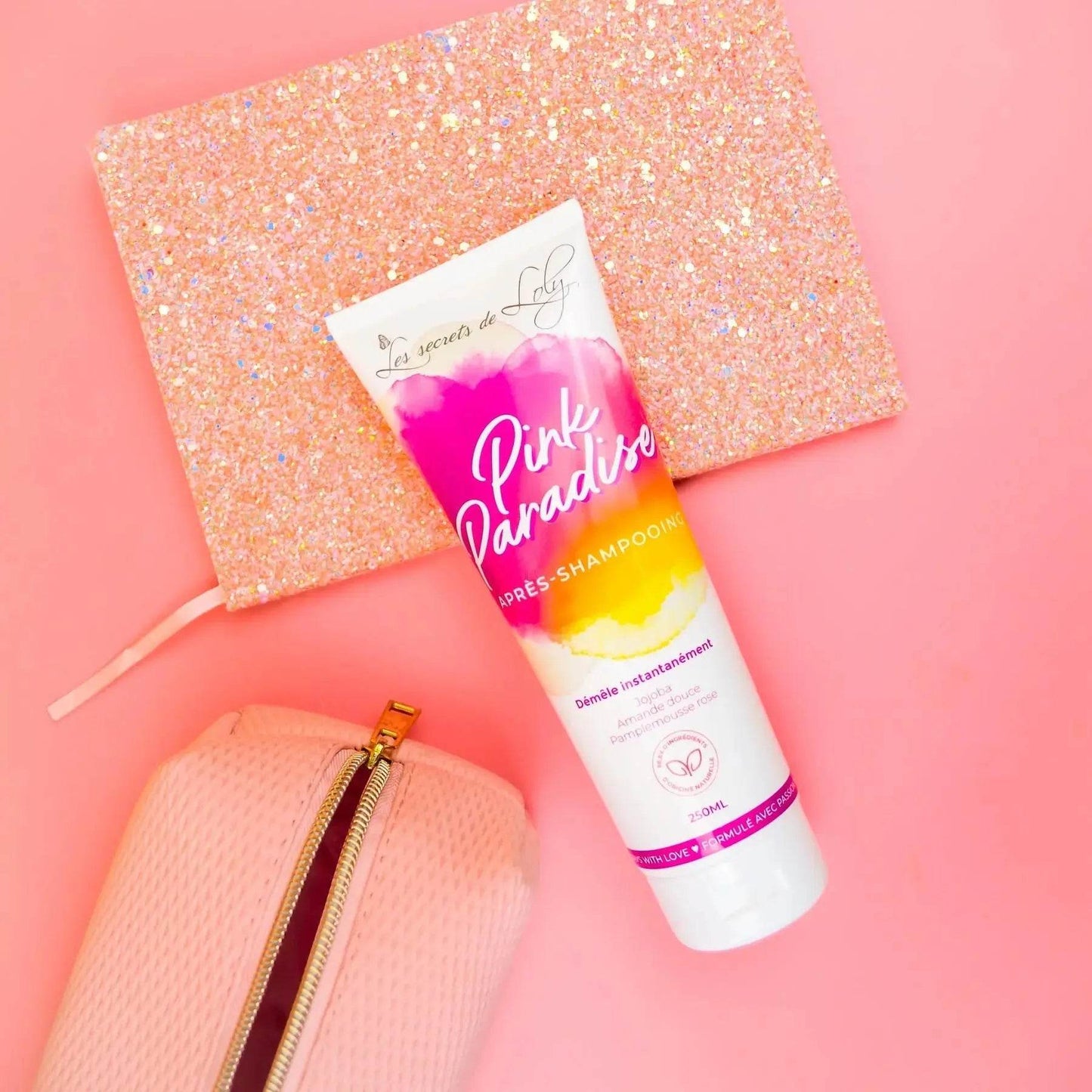 LES SECRETS DE LOLY PINK PARADISE Après-shampooing - 250ml - Afrotix