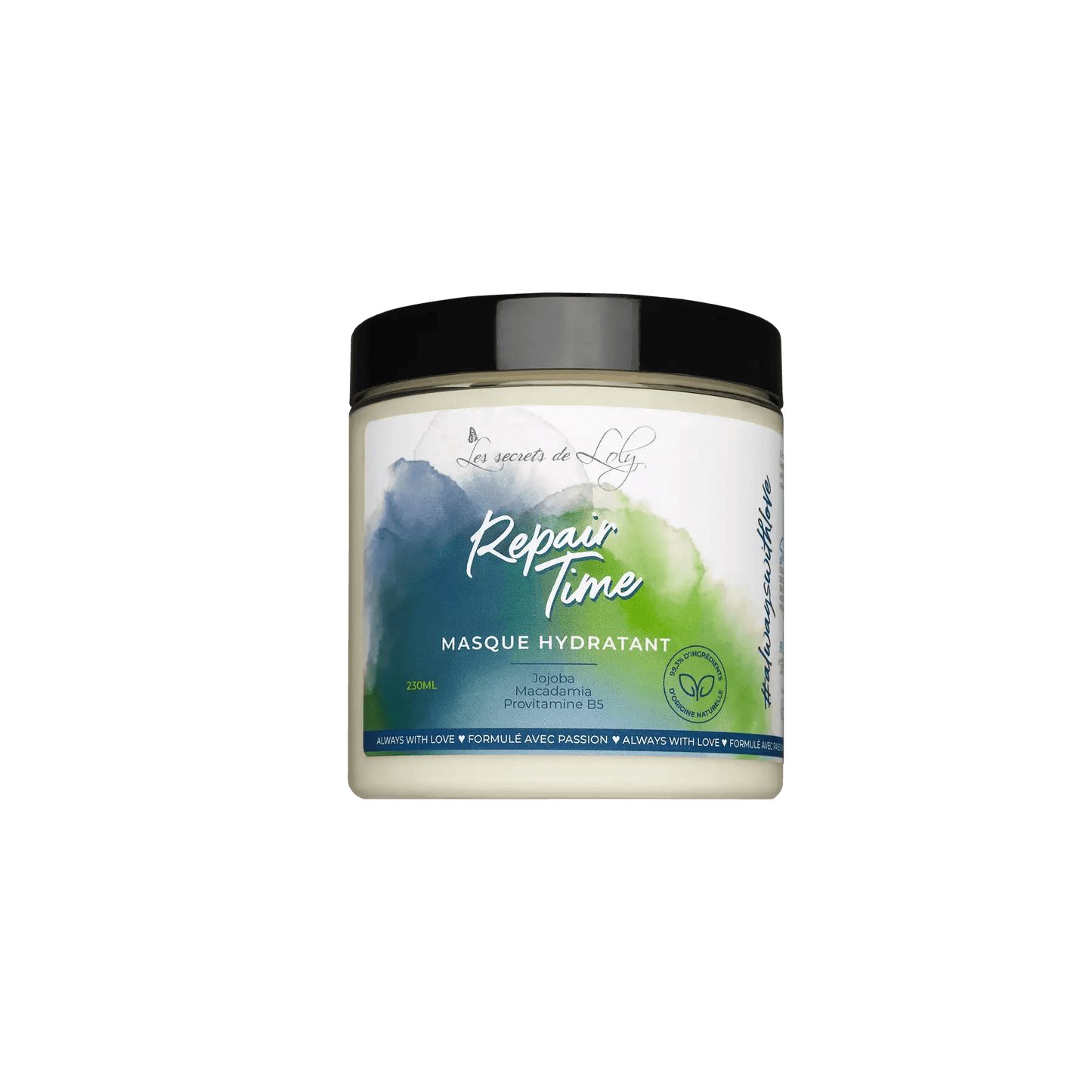LES SECRETS DE LOLY REPAIR TIME Masque capillaire - 230ml - Afrotix