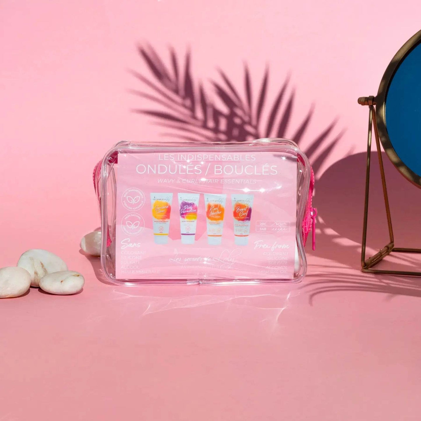 LES SECRETS DE LOLY TROUSSE VOYAGE CHEVEUX ONDULÉS & BOUCLÉS - Afrotix