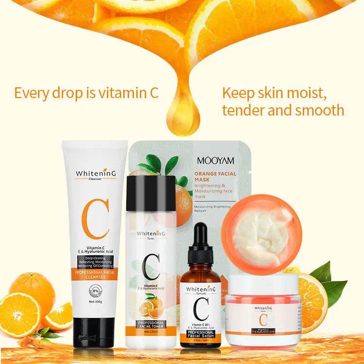 MOOYAM Vitamin C 5-Piece Set Vitamin - Afrotix