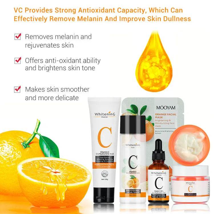 MOOYAM Vitamin C 5-Piece Set Vitamin - Afrotix