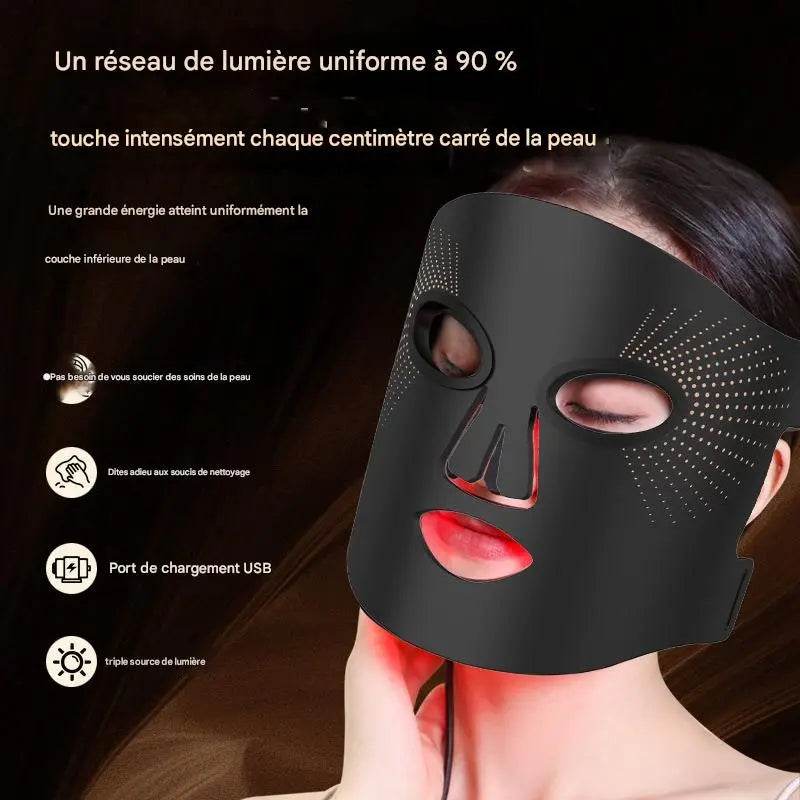 New Masque Lumière Rouge Photon Rajeunissement .. - Afrotix