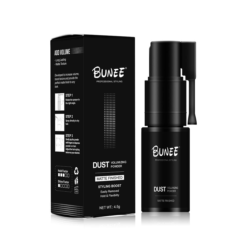 Cross-Border Rotating Head Fluffy Powder 4.5g Long-Lasting Styling Refreshing No-Wash Oil Control Fluffy Spray Powder Styling For Men And Women