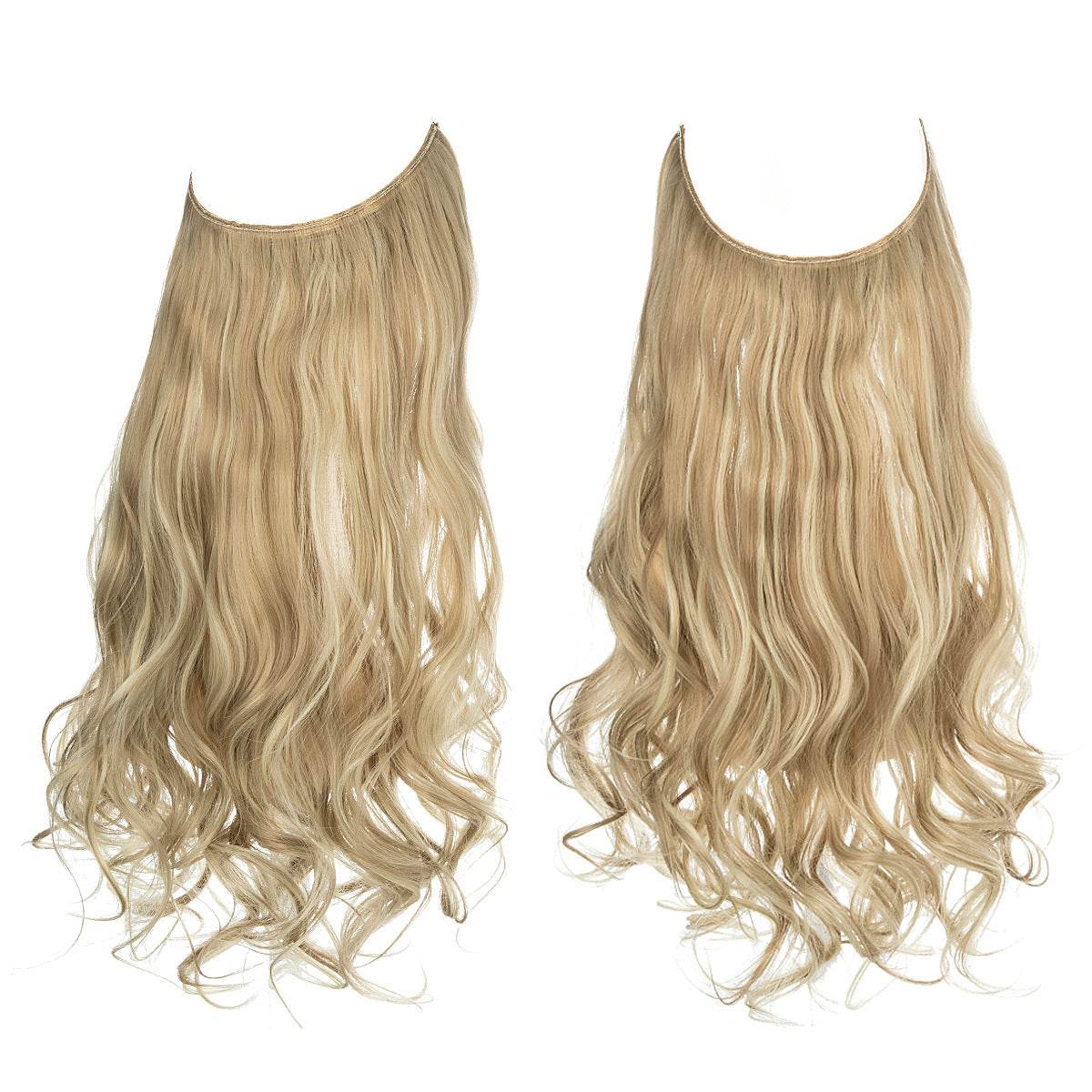 Hair extension wig invisible natural long curly hair - Afrotix