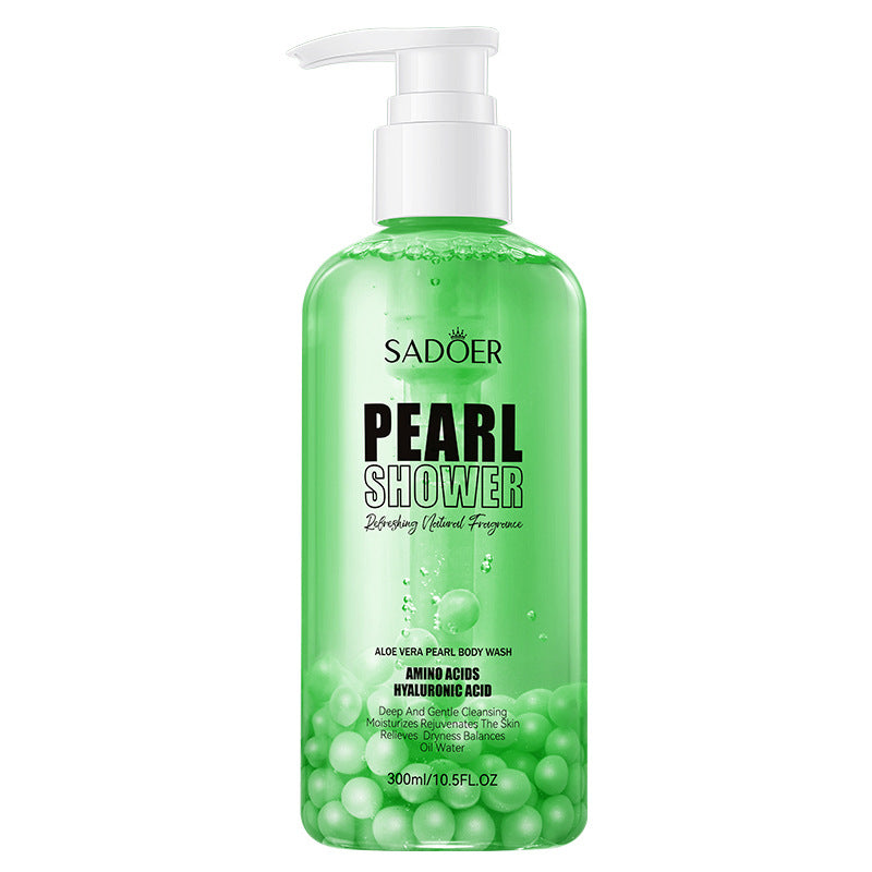 Orange Pearl Shower Gel 300ml Cleaning Fragrance Bath Lotion - Afrotix #