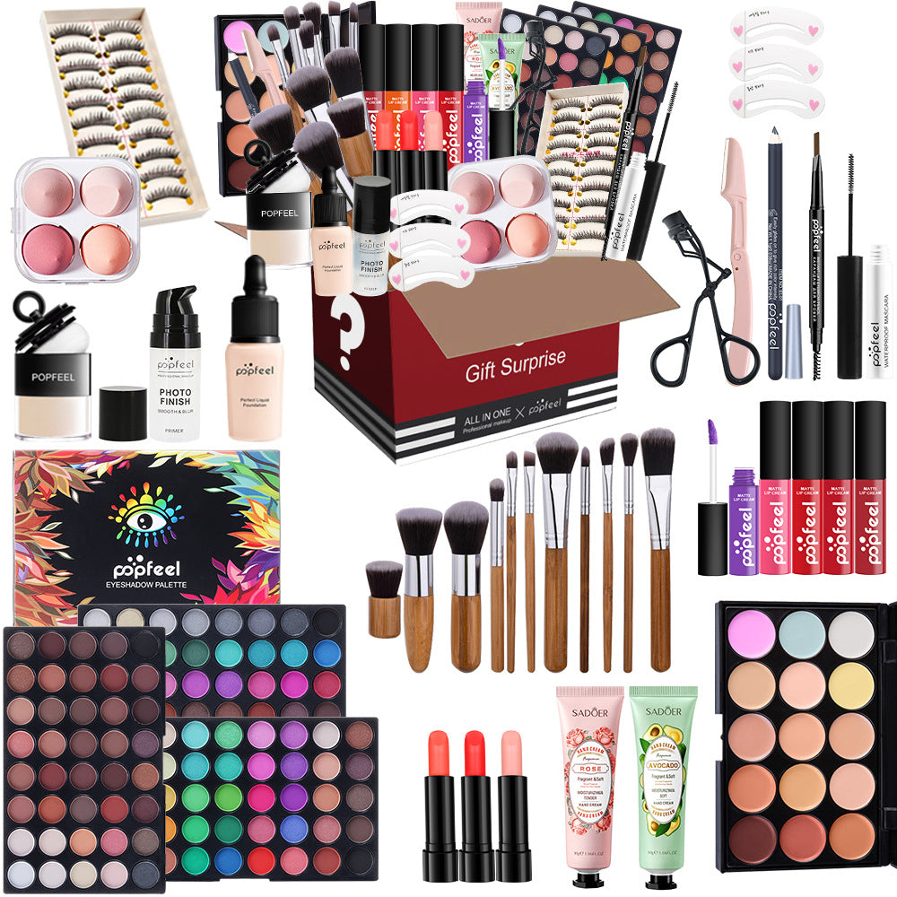 POPFEEL – ensemble outils de maquillage, brosse bouffante, Afrotix