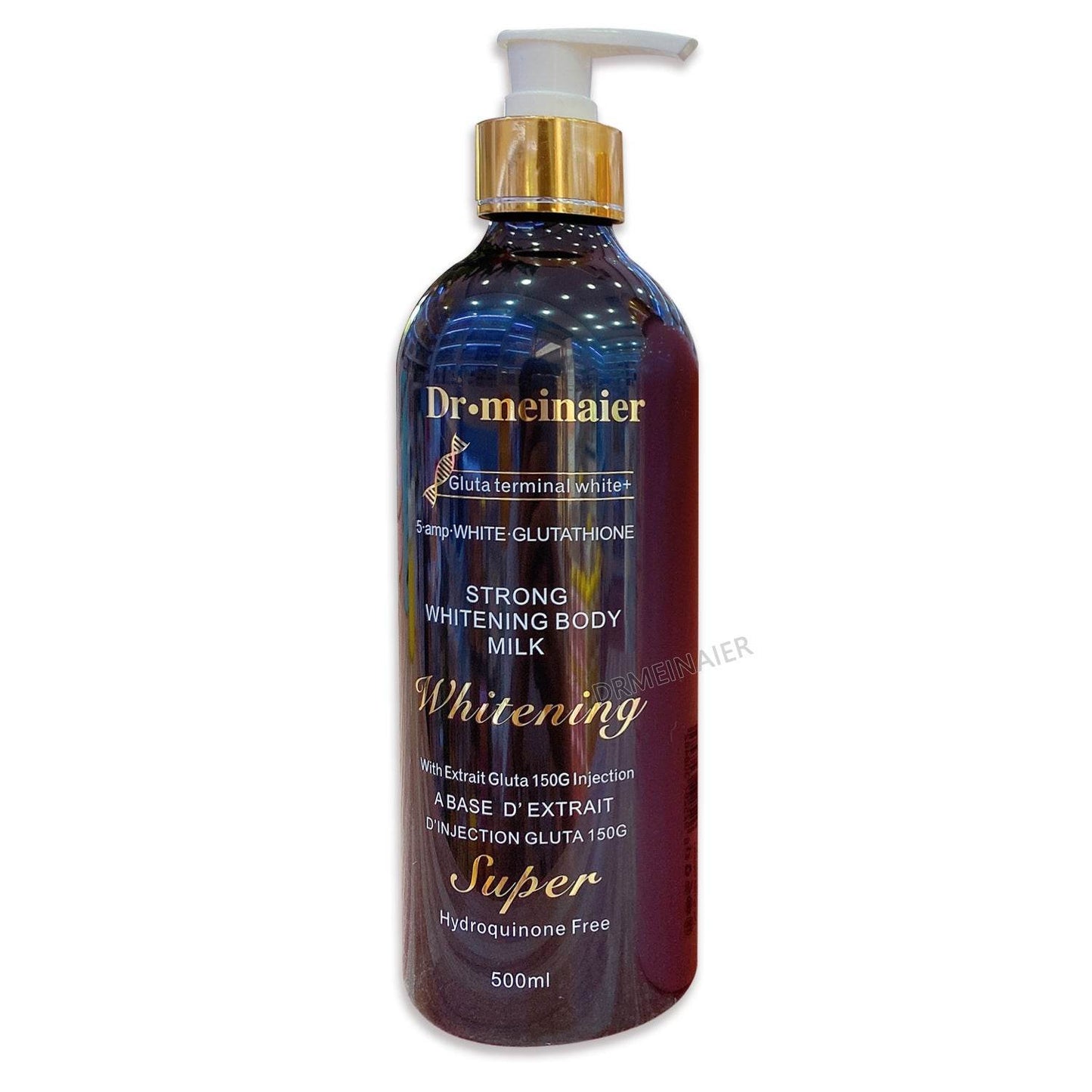 Lotion corporelle transfrontalière au glutathion 24 carats, hydratante, éclaircissante pour la peau, - Afrotix