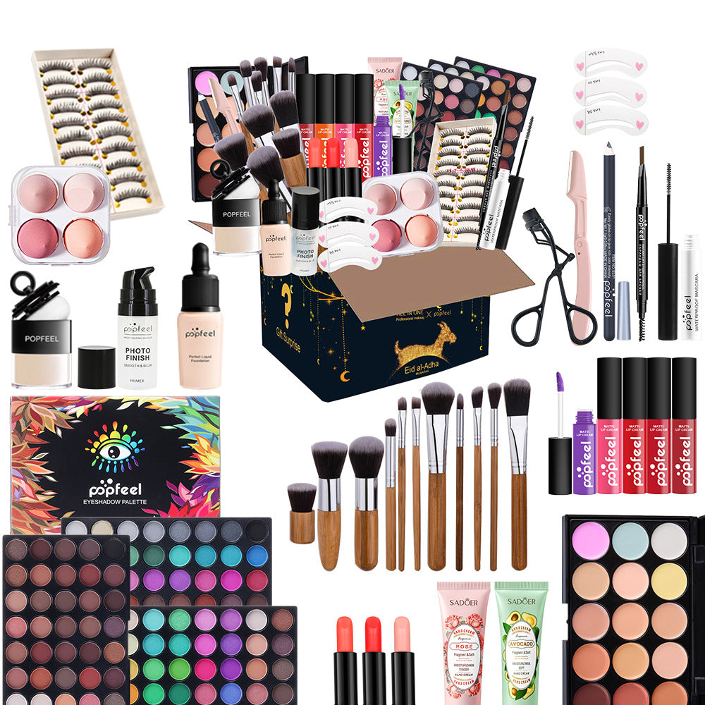 POPFEEL – ensemble outils de maquillage, brosse bouffante, Afrotix