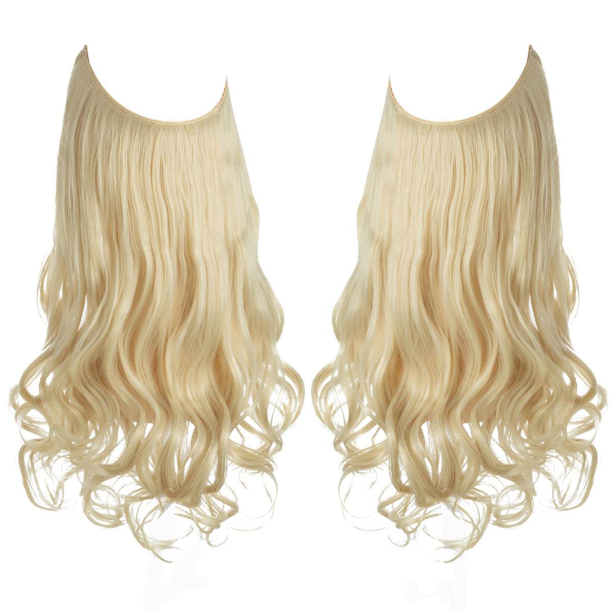Hair extension wig invisible natural long curly hair - Afrotix