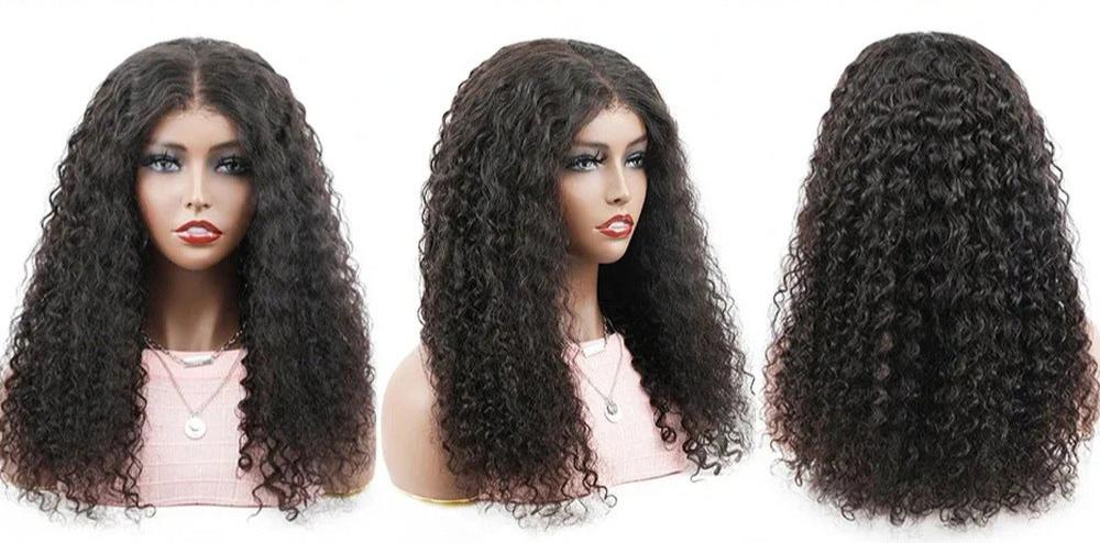 Air Mesh Cap Glueless Headgear Water Wave Wig Human Hair - Afrotix #