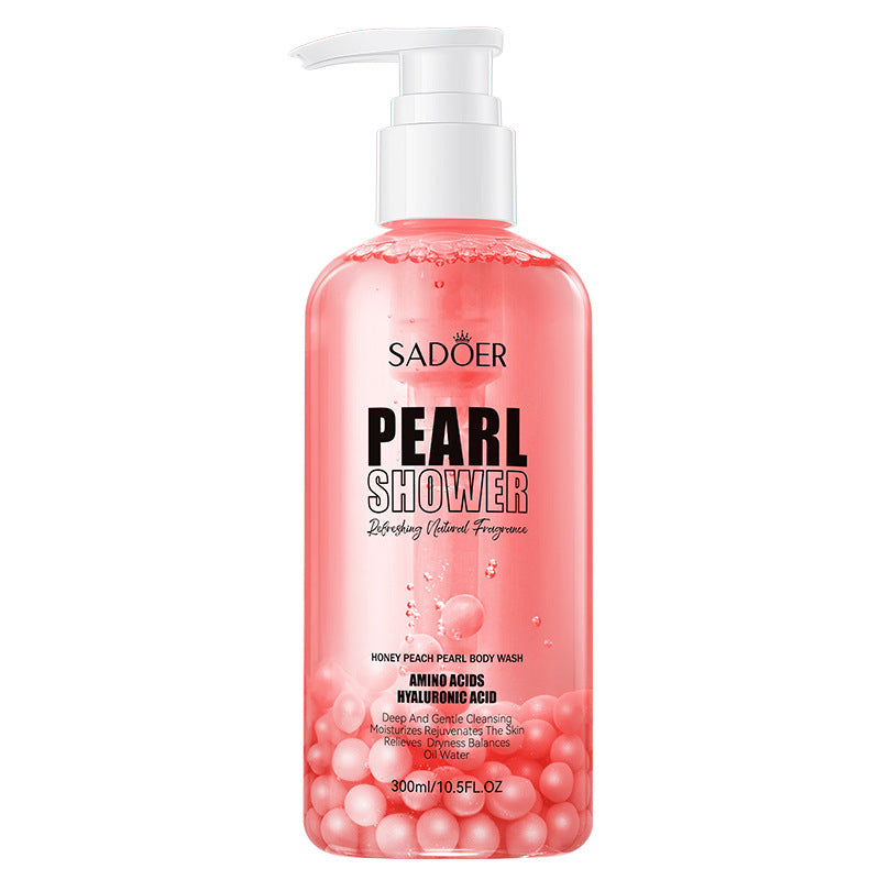 Orange Pearl Shower Gel 300ml Cleaning Fragrance Bath Lotion - Afrotix #