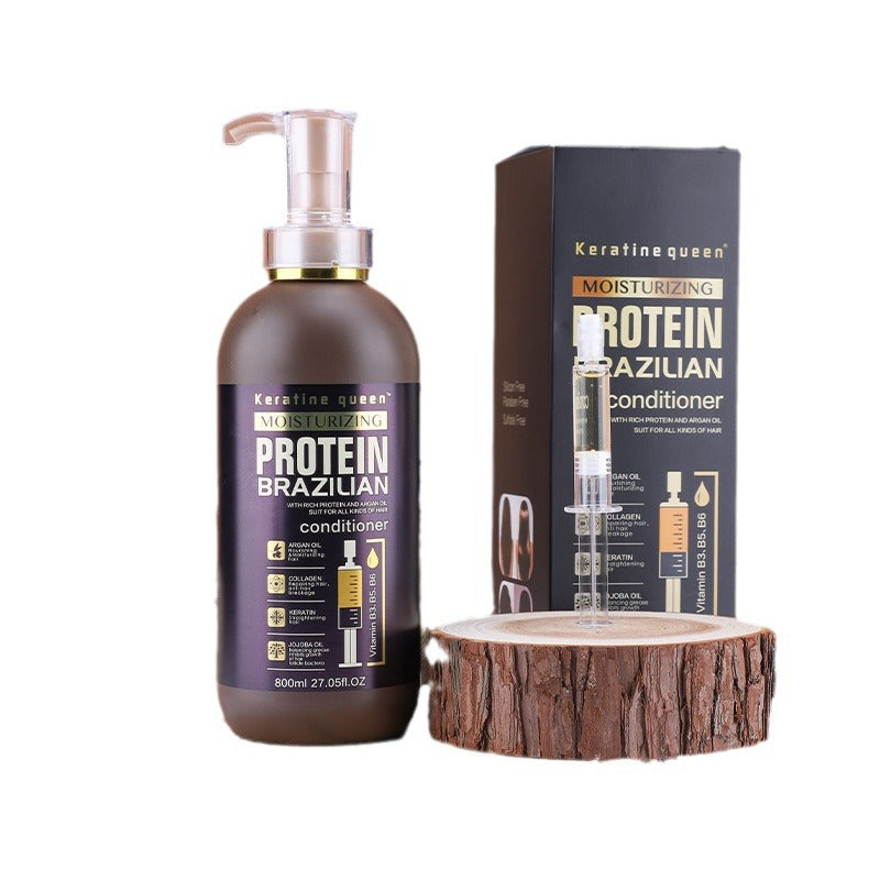 Kertain Queen Protein Shampoo Conditioner Essential Oil Shampoo Suit Dandruff Antipruritic Soft Oil Control