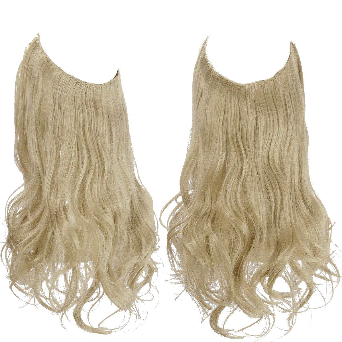 Hair extension wig invisible natural long curly hair - Afrotix