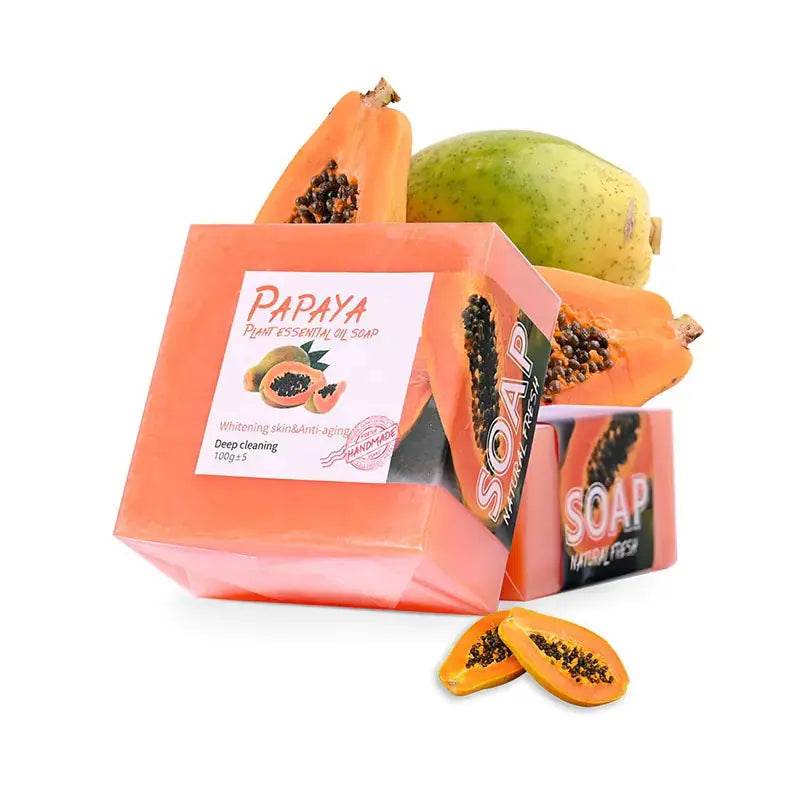 Papaya Angelica Ginger Slices Soap - Afrotix