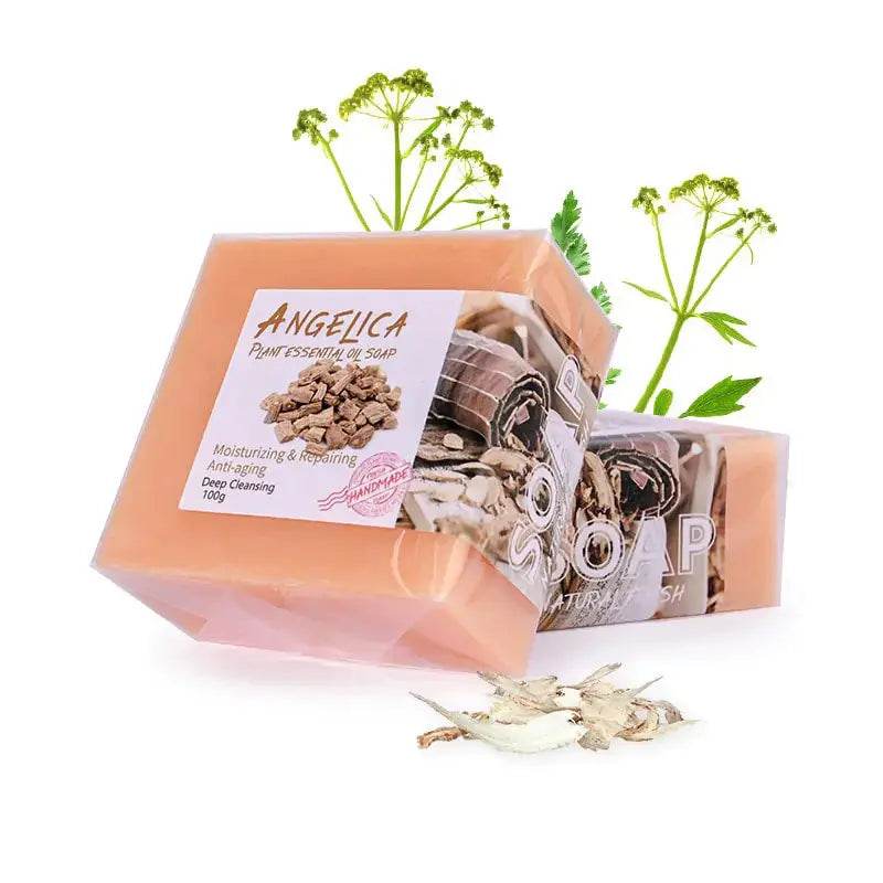 Papaya Angelica Ginger Slices Soap - Afrotix