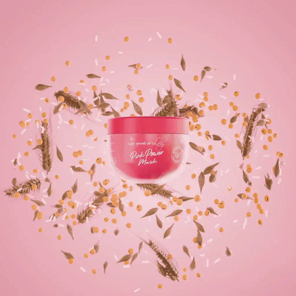 Pink Power Mask Soin restructurant - 300 ml - Afrotix