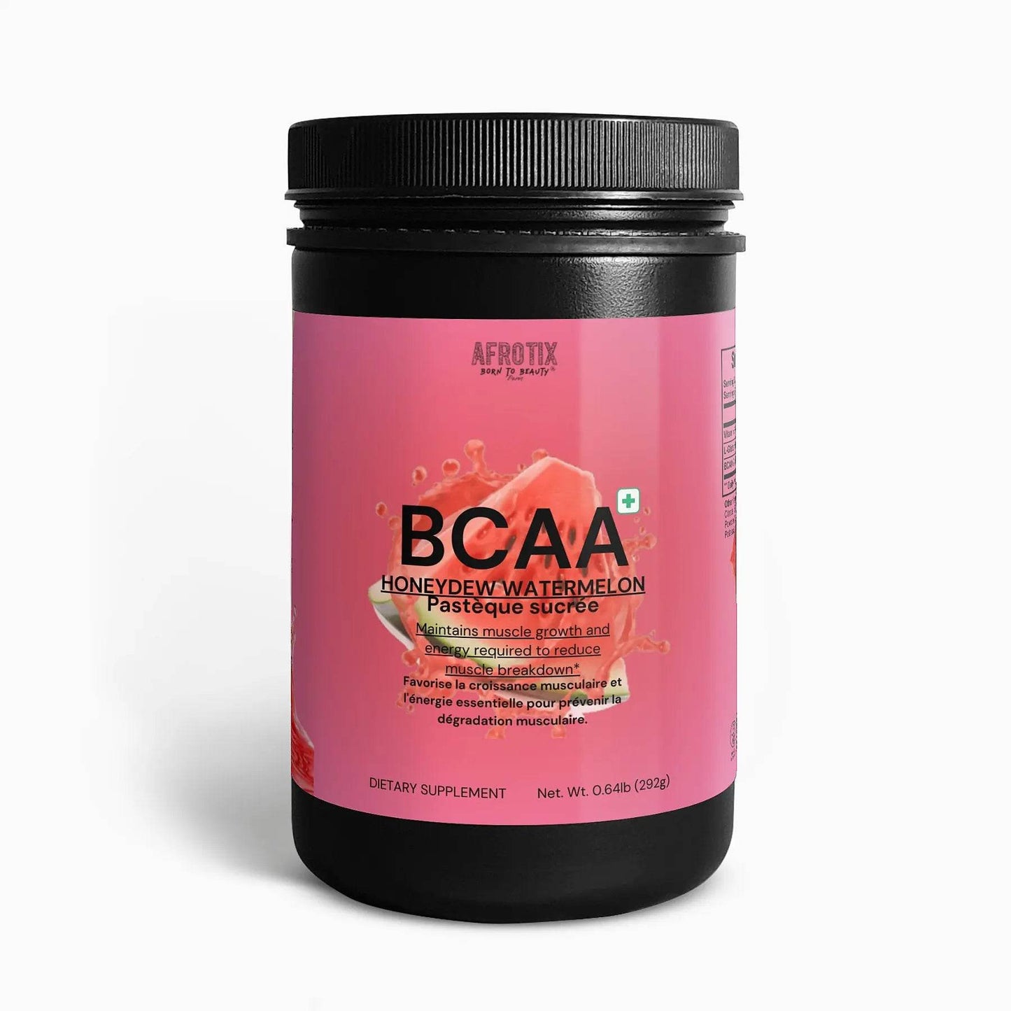 Poudre post-entraînement BCAA (miellat/pastèque) - Afrotix