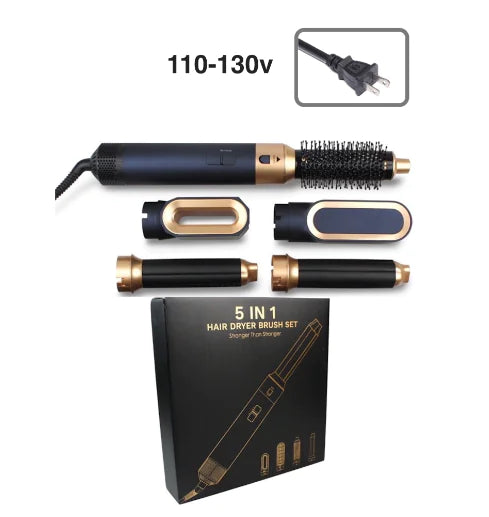 New Hair Dryer Multi Hair Styler 5-in-1 / Nouveau Sèche-cheveux Multi Hair Styler 5-en-1 - Afrotix