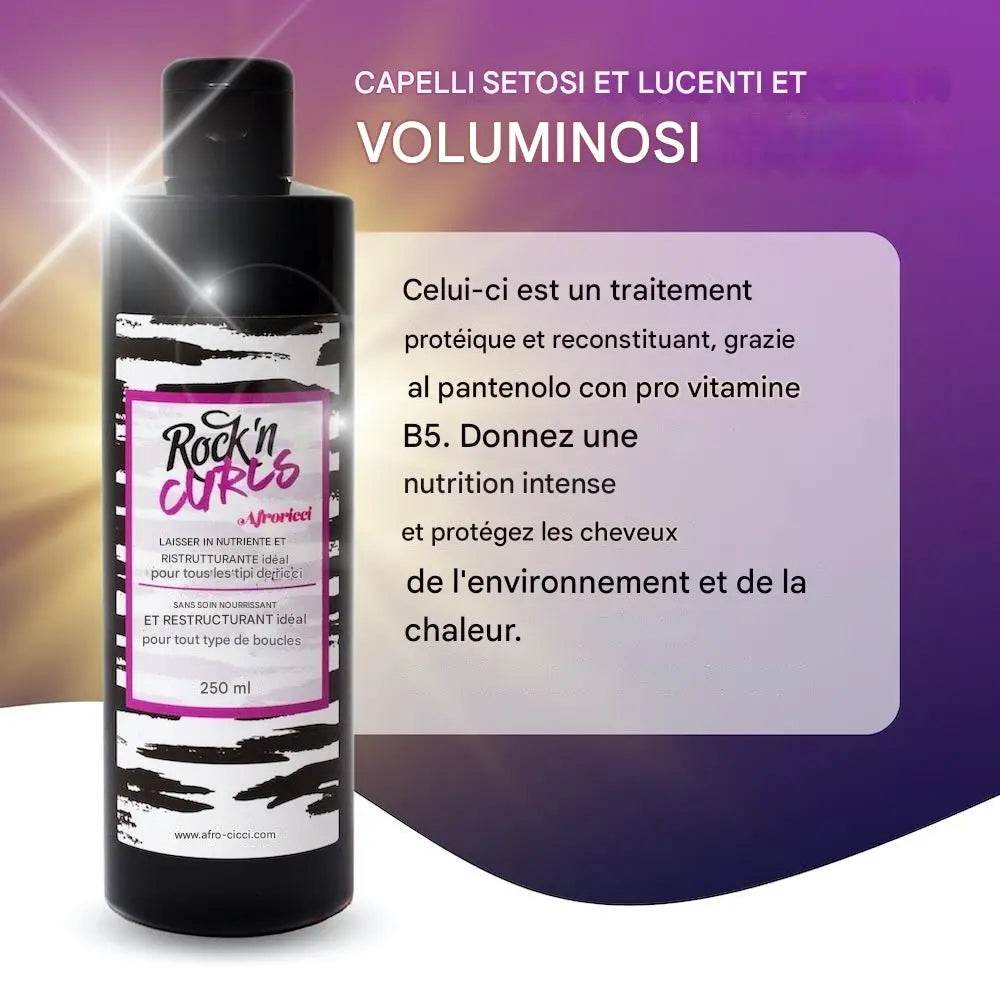 Rock 'n' Curls Sans Rinçage Nourrissant et Restructurant 250ml - Afrotix