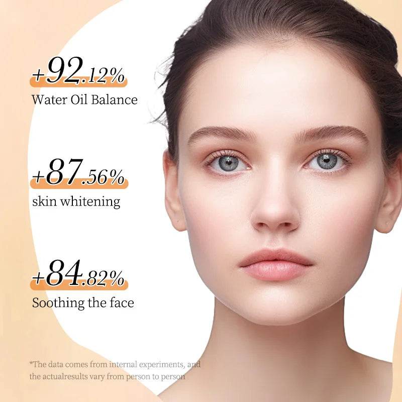 10pcs Vitamine C Masque Visage Soin du visage Hydratant - Afrotix