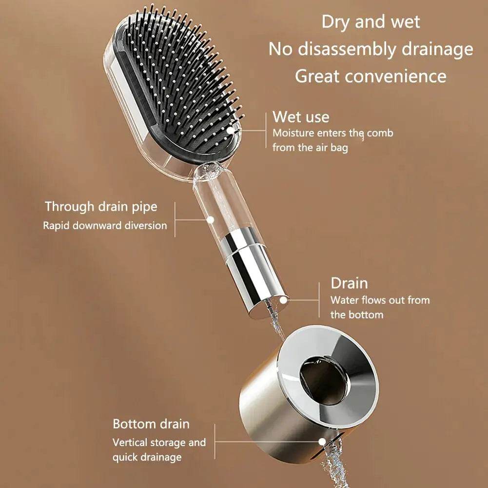 Scalp Massage Air Cushion Comb - Afrotix