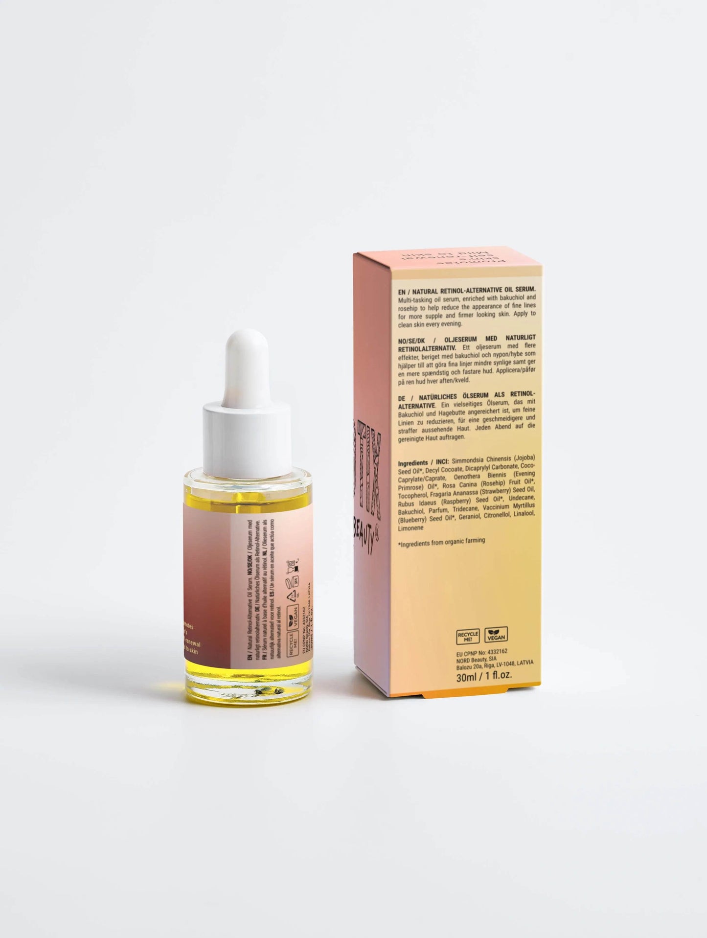 Sérum à l'Huile Alternative au Rétinol Naturel, - Afrotix