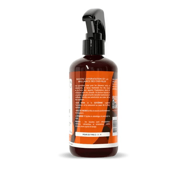 Spray Hydratant : BOOSTE L’HYDRATATION ET LA BRILLANCE DES CHEVEUX - 250ml - Afrotix