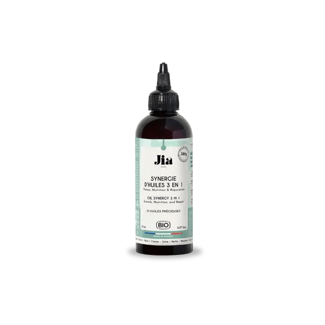 Synergie d'huiles 3 en 1 STIMULE LA POUSSE ET FORTIFIE LES LONGUEURS - Afrotix