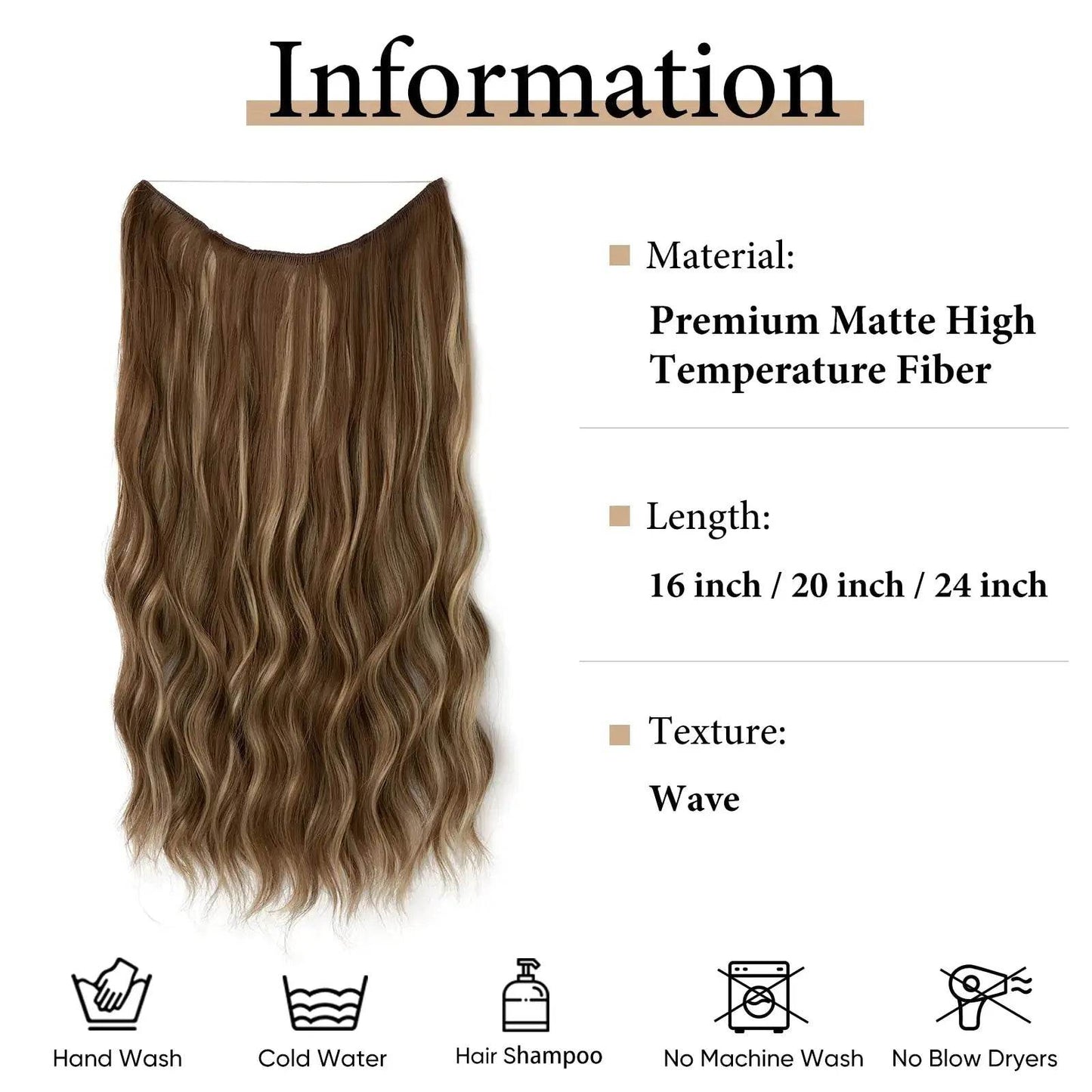 Synthetic Wave Hair Extensions - Afrotix