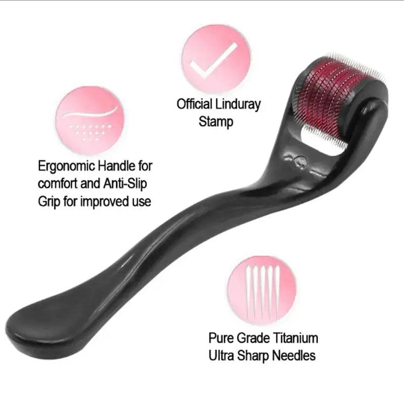 Titanium Microneedle Derma Roller - Afrotix