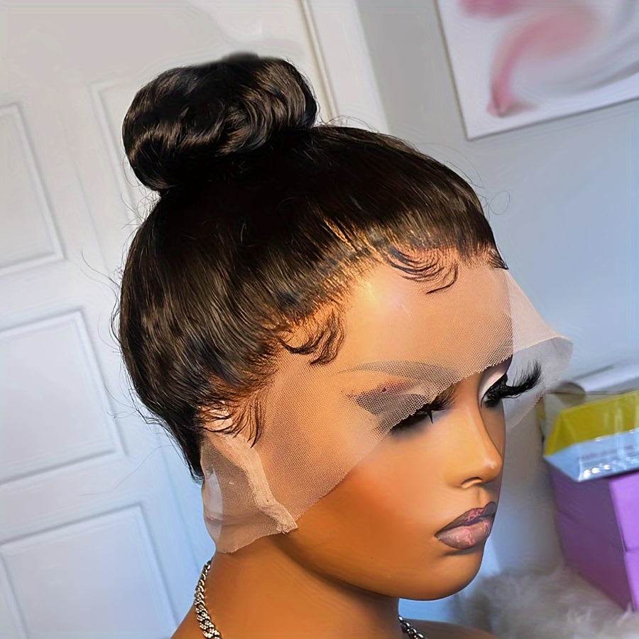 Perruque Lace Frontal 360 Cheveux Humains Pré-Plucked avec Cheveux de Bébé - Afrotix