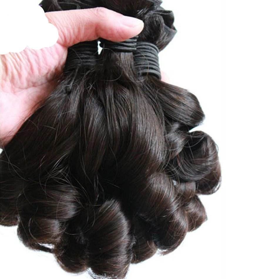 Brésiliens Remy bouclés et rebondissants, double tissage - Afrotix