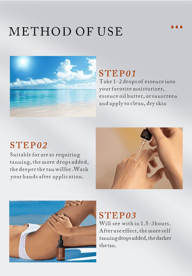 Bronzage Naturel et Hydratant – Essence Autobronzante Pure et Biologique( only for usa ) - Afrotix